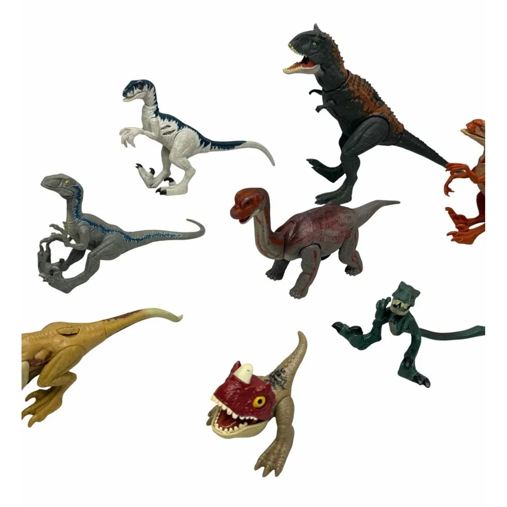Jurassic World Jurassic Park Mixed Lot Of Dinosaurs Figure Toys 16 Total